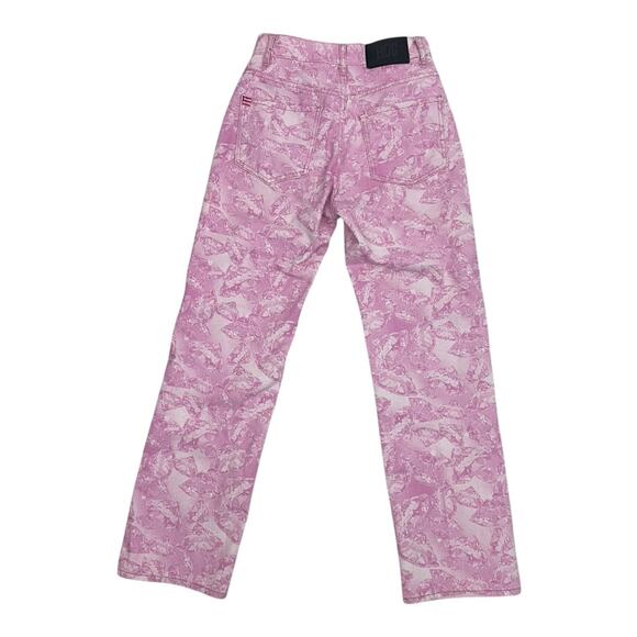 HOST PICK! BDG Denim Pink Patterned Cowboy Jeans - Picture 4 of 7